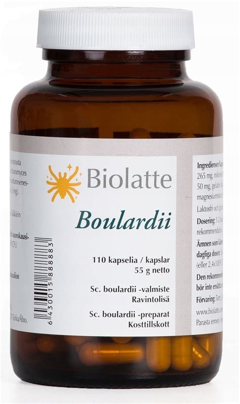 Biolatte Boulardii, 60 kapslit .